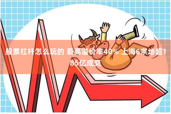 股票杠杆怎么玩的 最高溢价率40% 上海6宗地超185亿成交